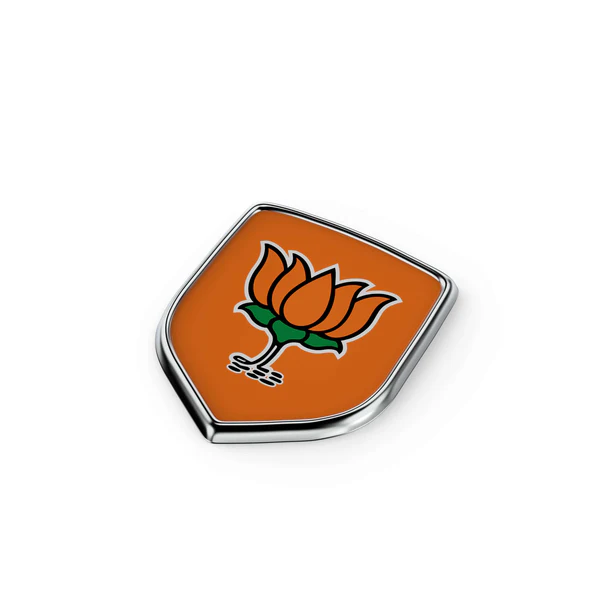BJP Bhartiya Janta Party Badge for Car & Bike - Image 3