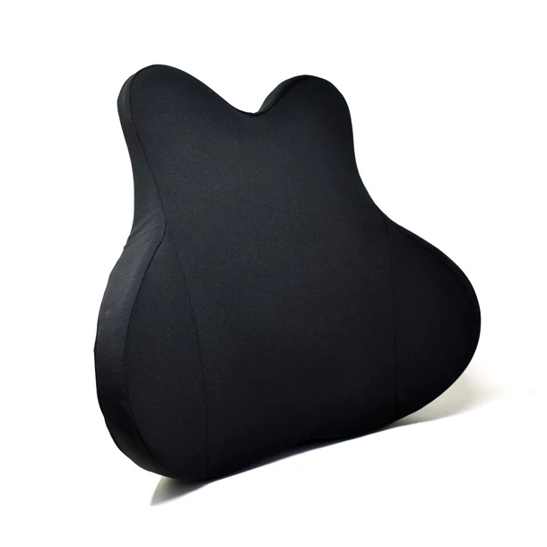 Universal Car Back Cushion – Ergonomic Lumbar Support Cushion (Black) - Image 2