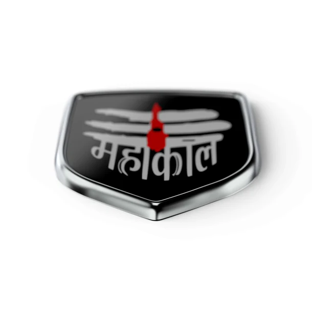 Mahakal Badge for Car & Bike - Image 4